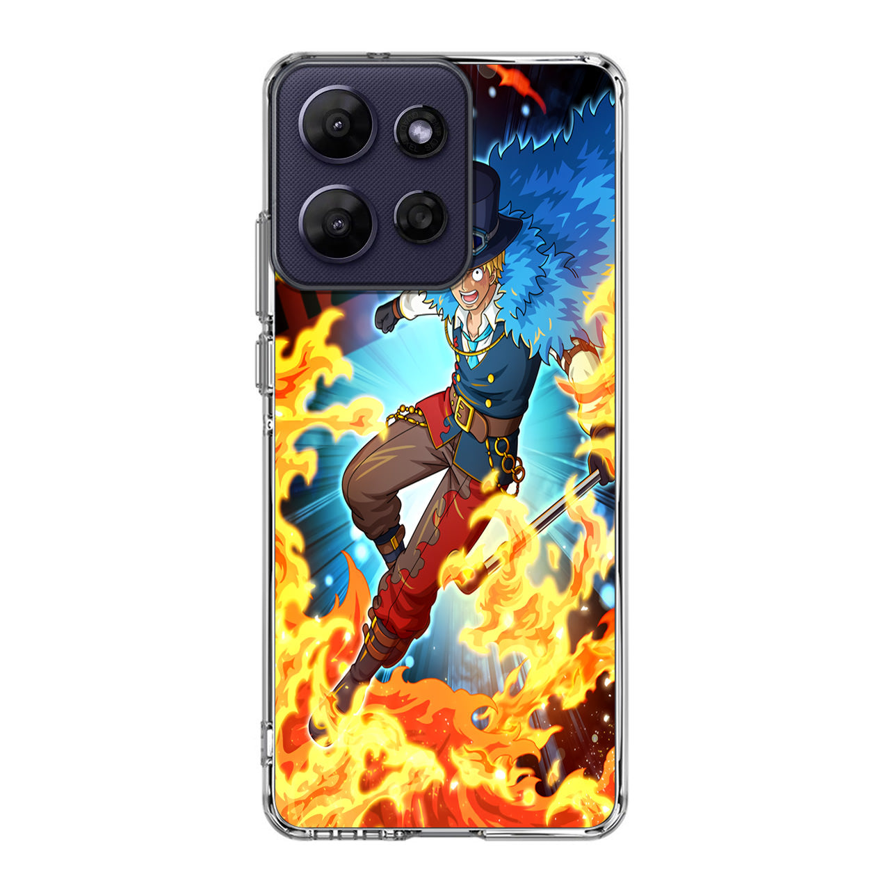 Sabo Fire Fruit Power Motorola Moto G Power 2026 Case