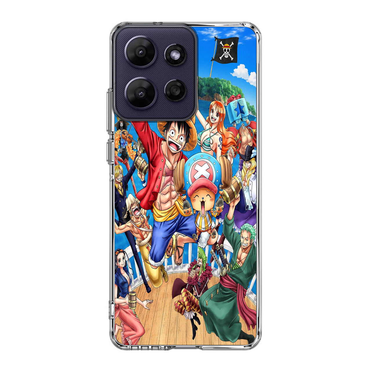 Straw Hat Pirates And Allies Motorola Moto G Power 2026 Case