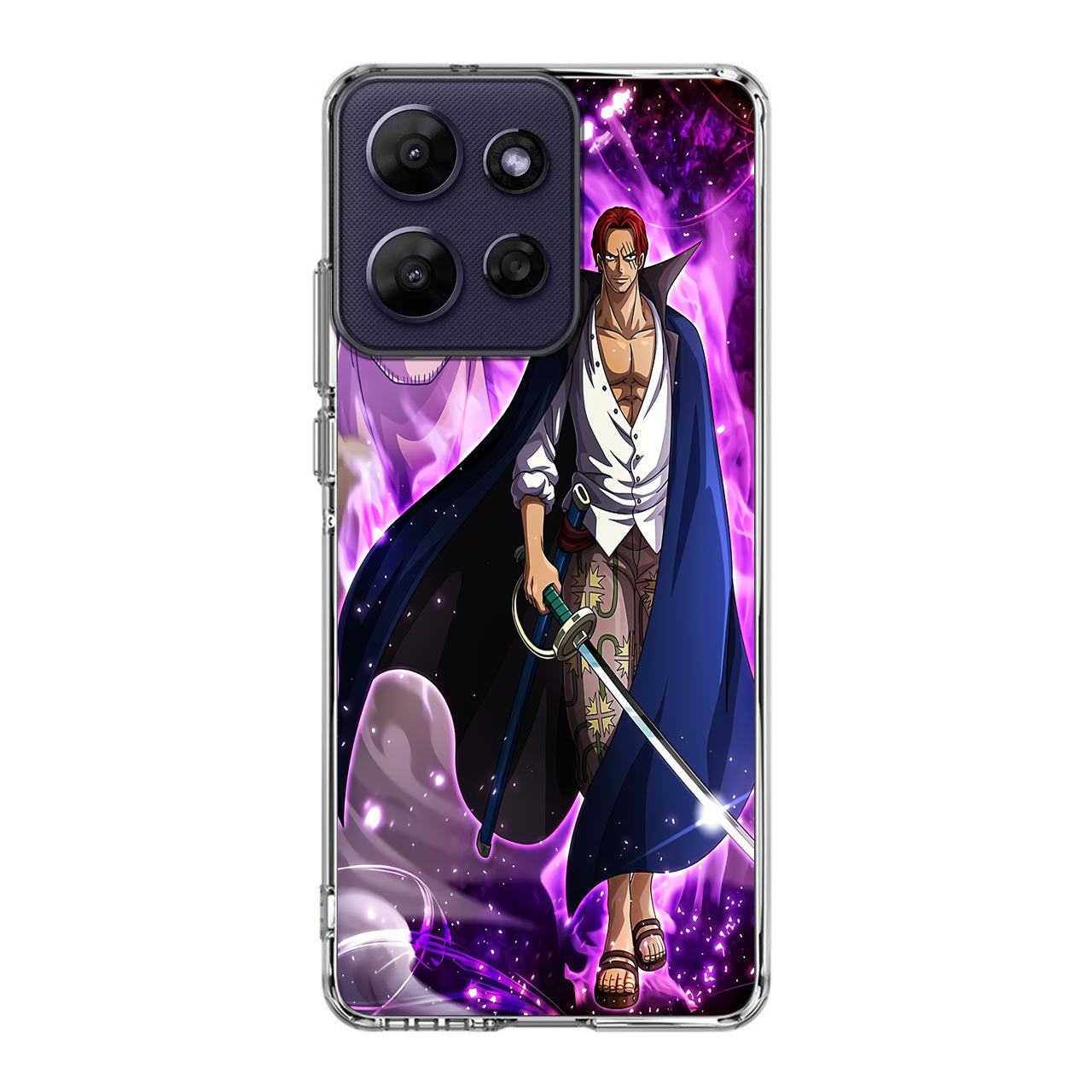 The Emperor Red Hair Shanks Motorola Moto G Power 2026 Case