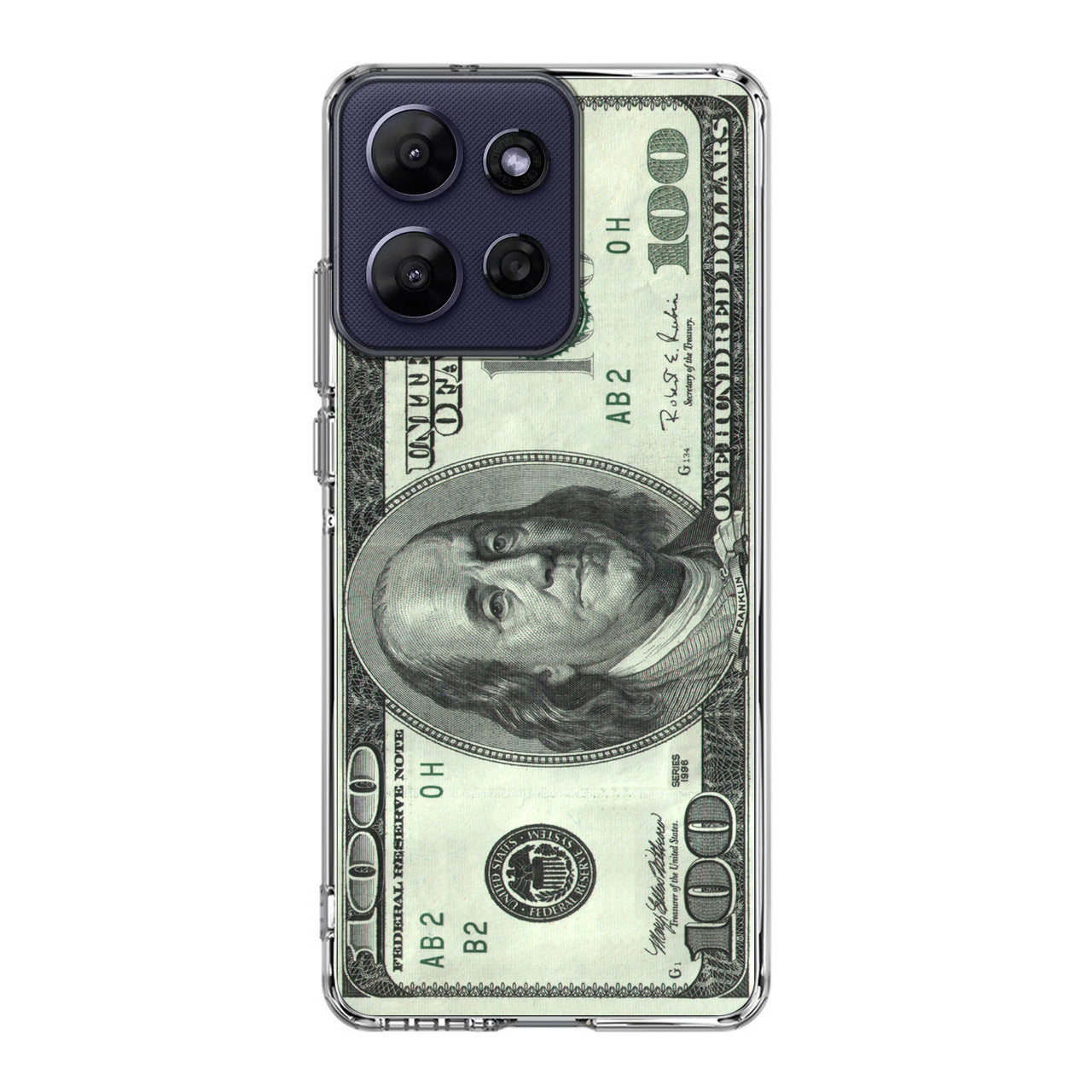100 Dollar Motorola Moto G Power 2026 Case