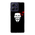 Anonymous Blood Splashes Motorola Moto G Power 2026 Case