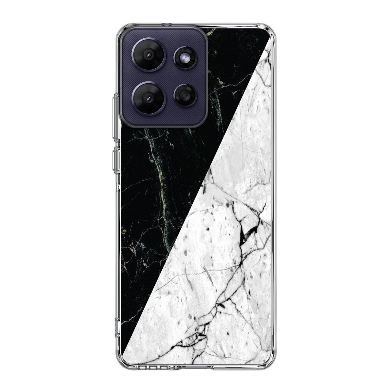 B&W Marble Motorola Moto G Power 2026 Case
