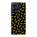 Bananas Fruit Pattern Black Motorola Moto G Power 2026 Case