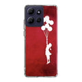 Banksy Girl With Balloons Red Motorola Moto G Power 2026 Case