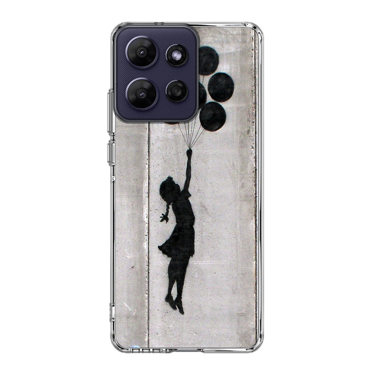 Banksy Girl With Balloons Motorola Moto G Power 2026 Case