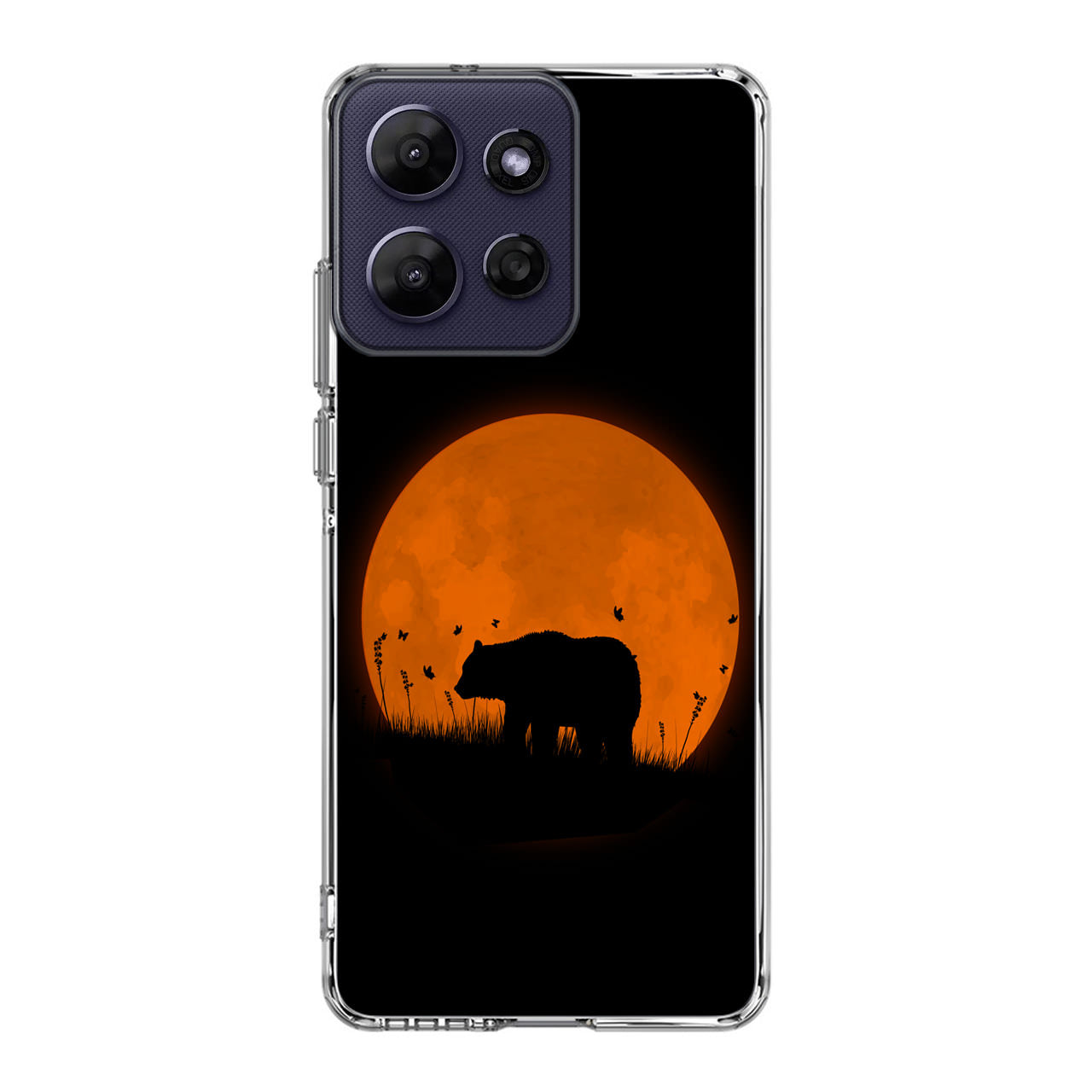Bear Silhouette Motorola Moto G Power 2026 Case