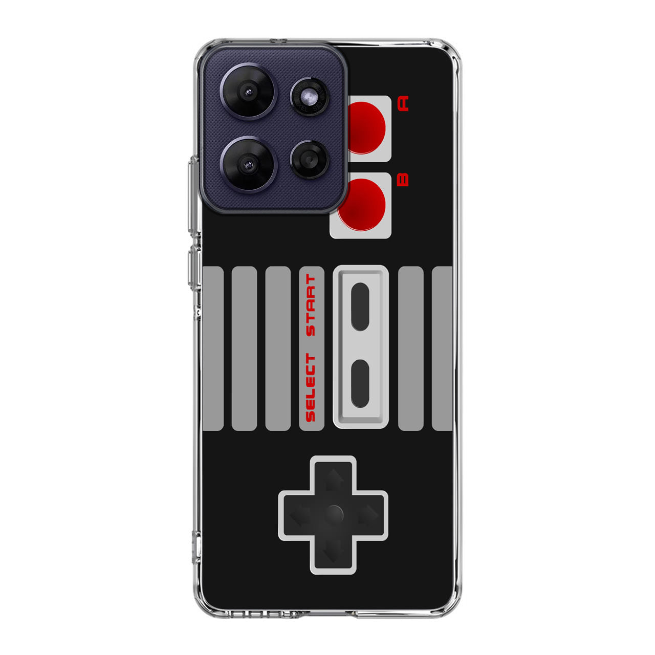 Black Console Controller Motorola Moto G Power 2026 Case