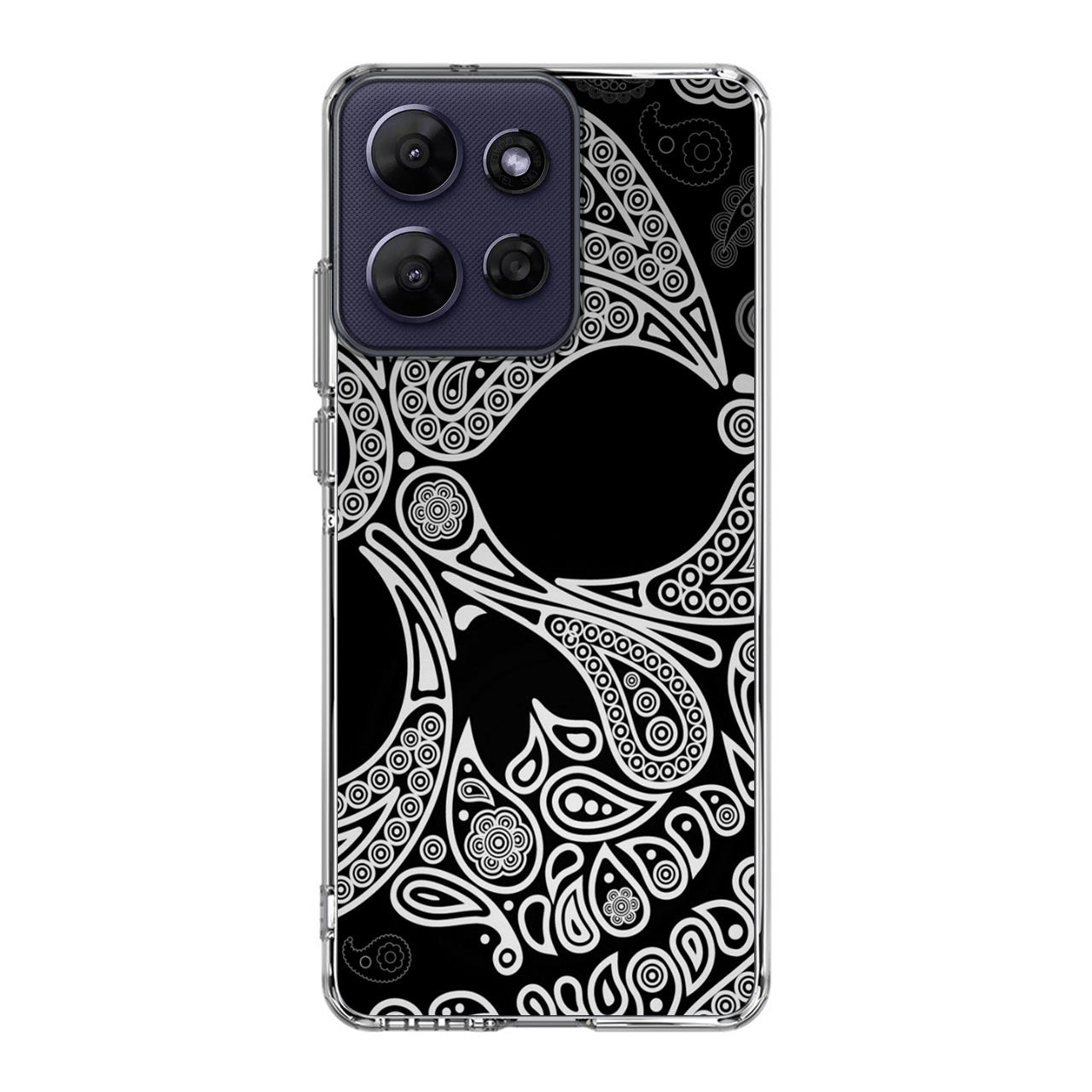 Black Skull Motorola Moto G Power 2026 Case