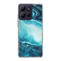 Blue Water Glitter Motorola Moto G Power 2026 Case