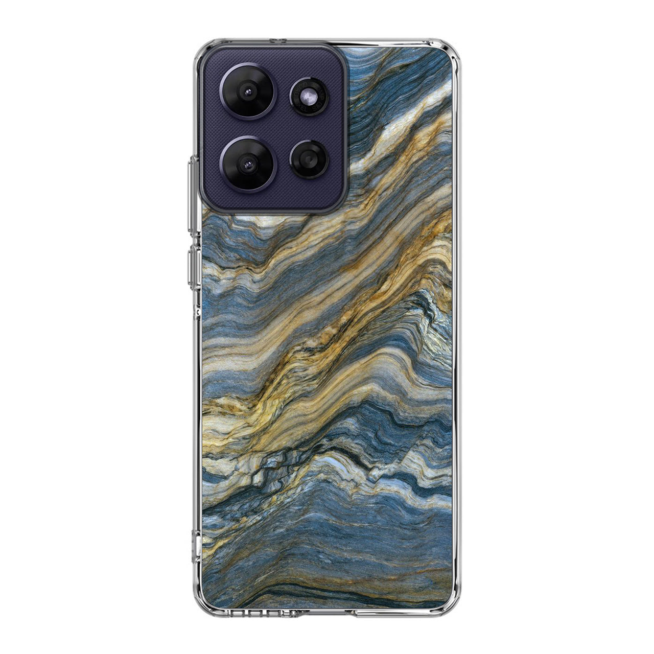 Blue Wave Marble Motorola Moto G Power 2026 Case