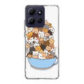 Cats on A Bowl Motorola Moto G Power 2026 Case