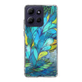 Colorful Art in Blue Motorola Moto G Power 2026 Case