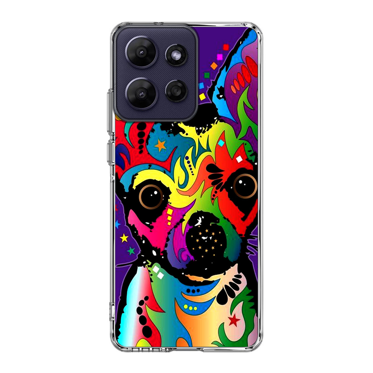 Colorful Chihuahua Motorola Moto G Power 2026 Case