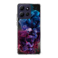 Colorful Dust Art on Black Motorola Moto G Power 2026 Case