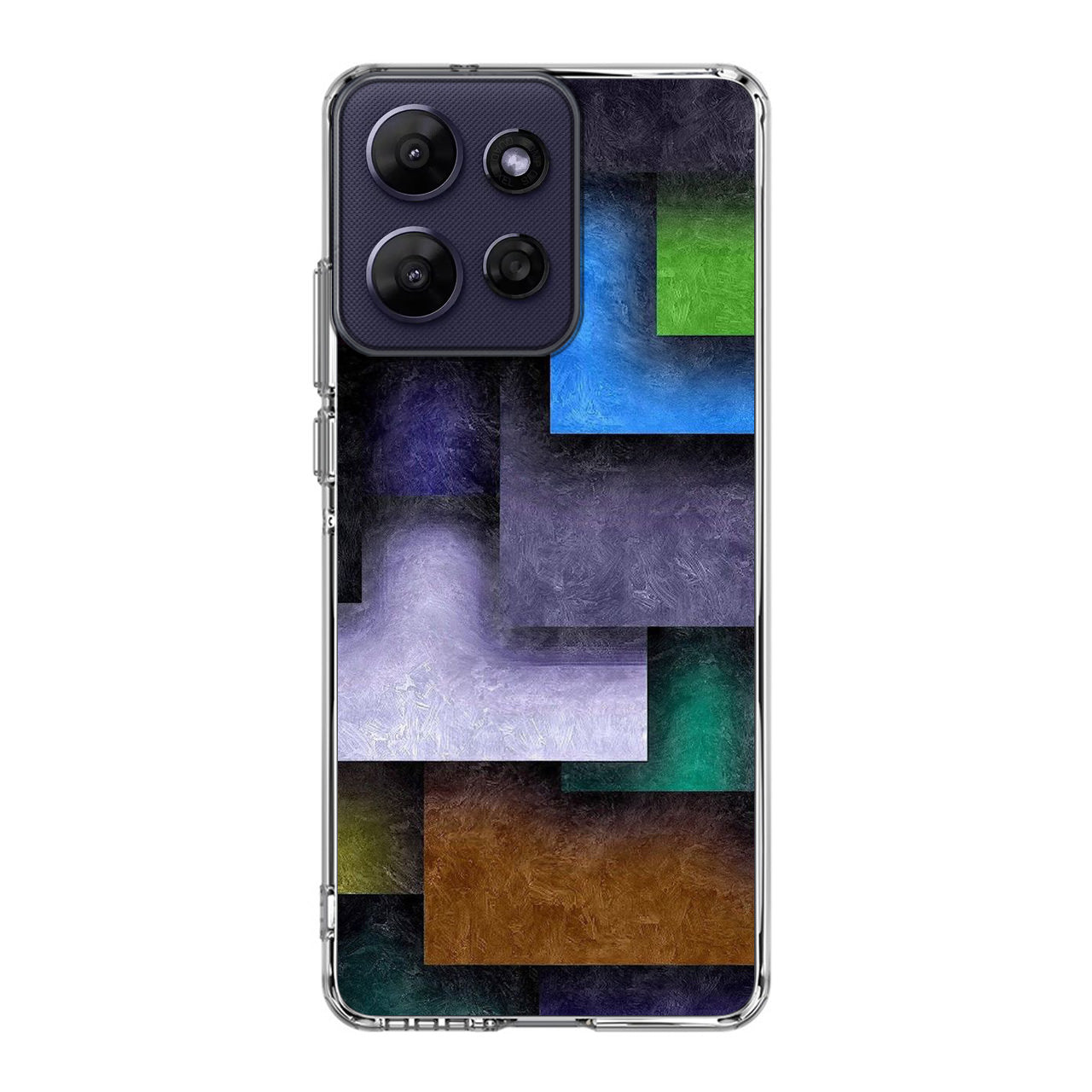 Colorful Rectangel Art Motorola Moto G Power 2026 Case