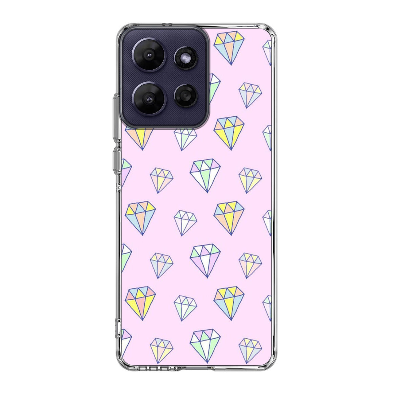 Diamonds Pattern Motorola Moto G Power 2026 Case