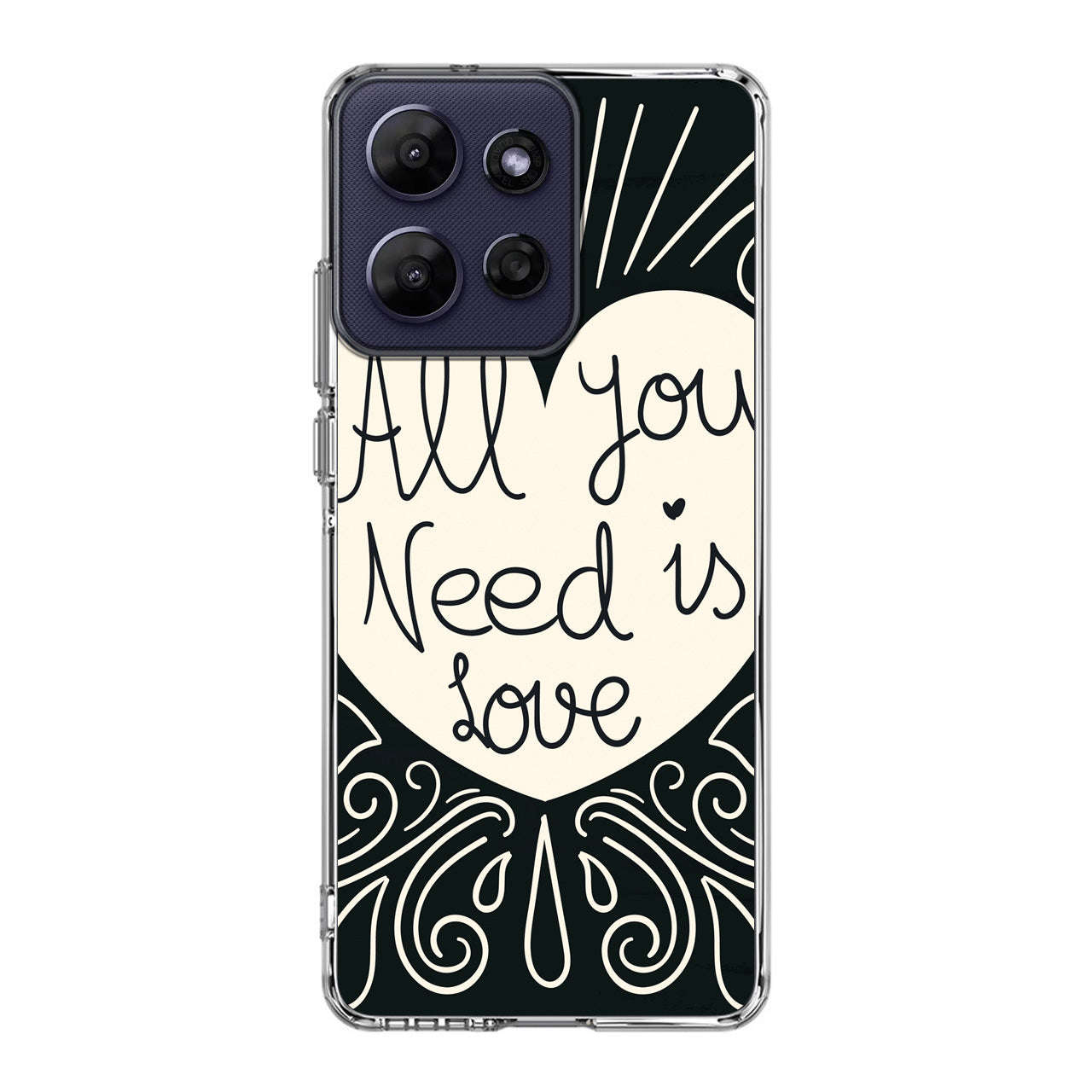 Drawn Love Motorola Moto G Power 2026 Case