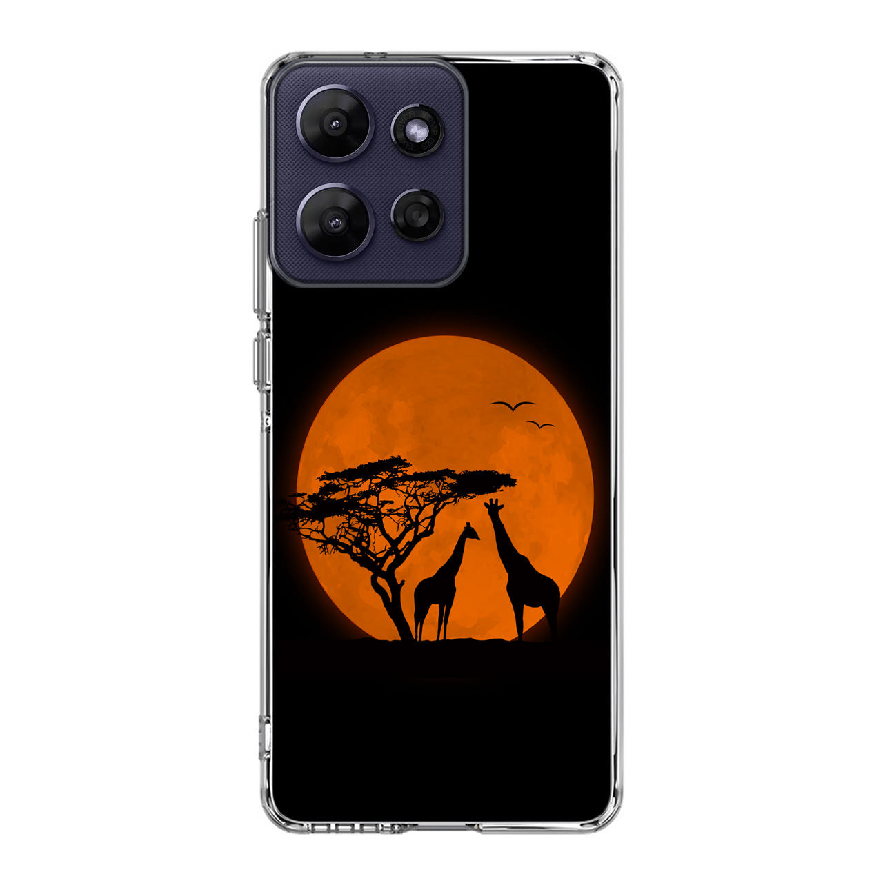 Giraffes Silhouette Motorola Moto G Power 2026 Case