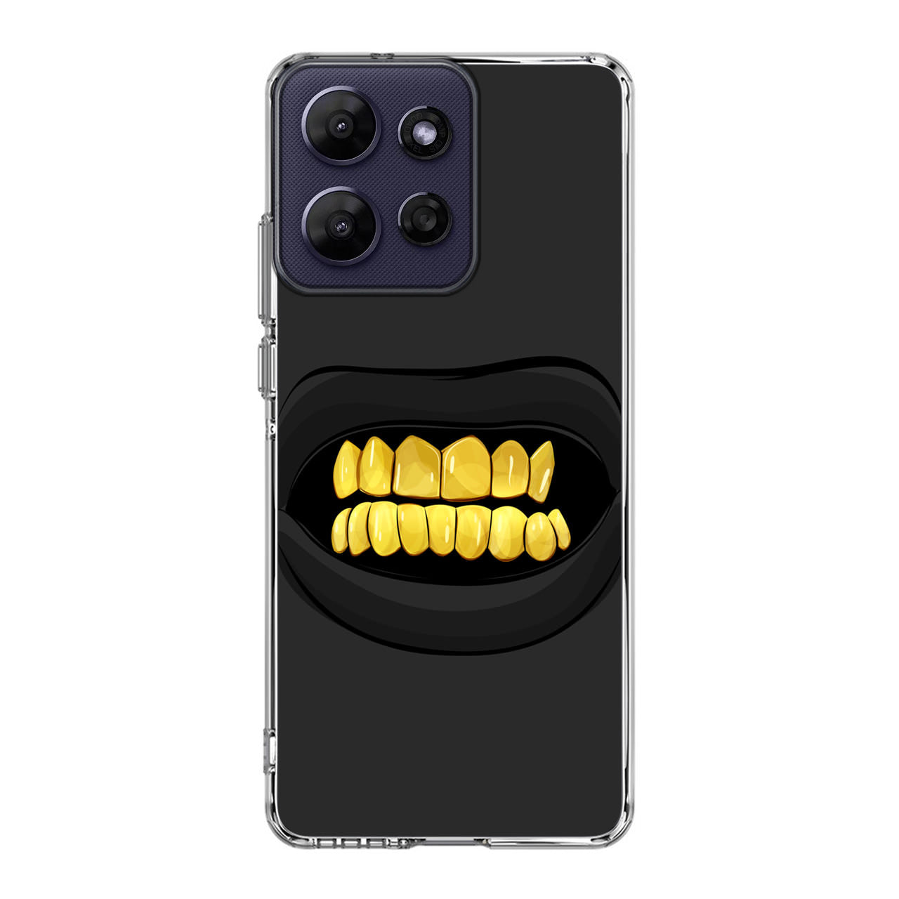 Gold Grillz Motorola Moto G Power 2026 Case