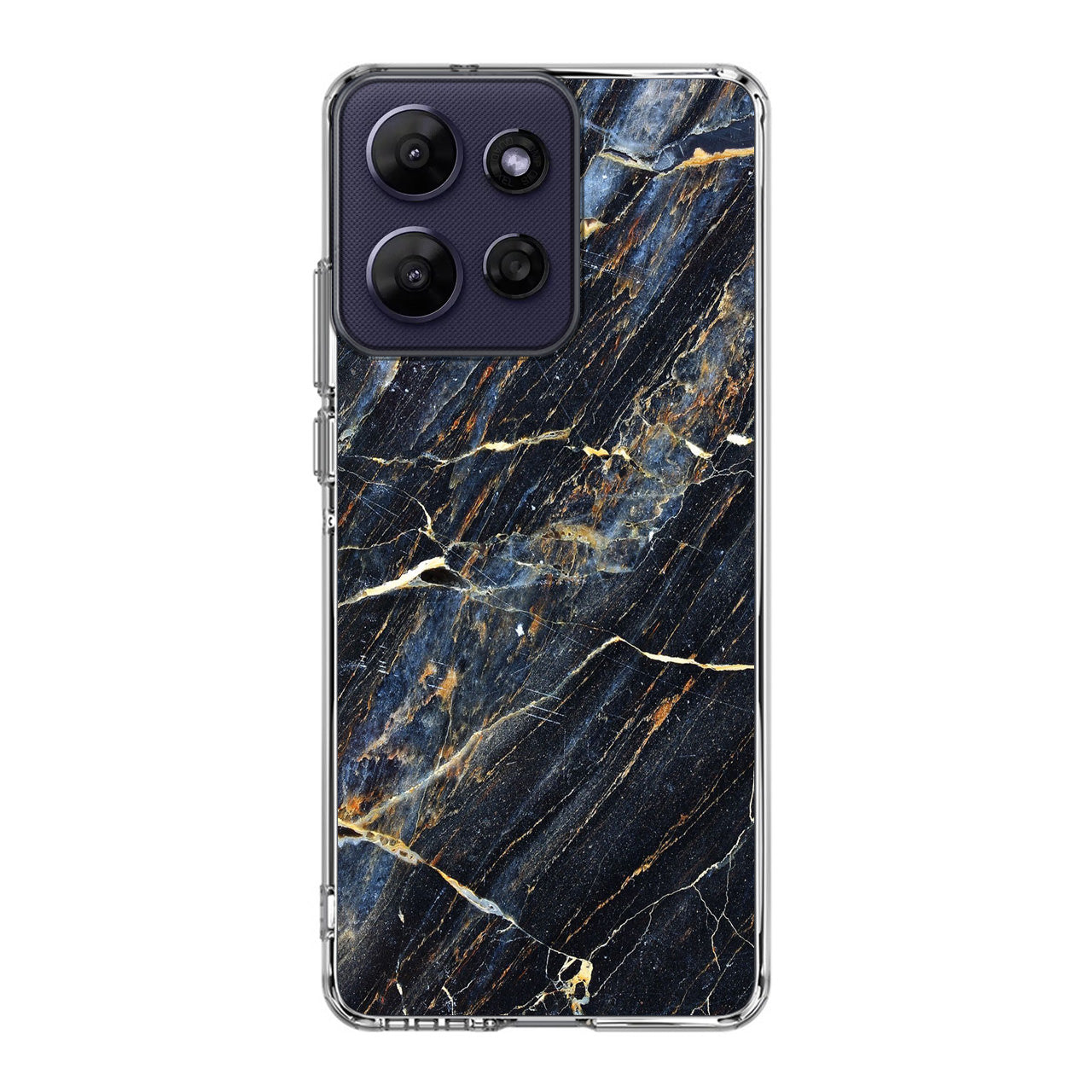 Golden Black Marble Motorola Moto G Power 2026 Case