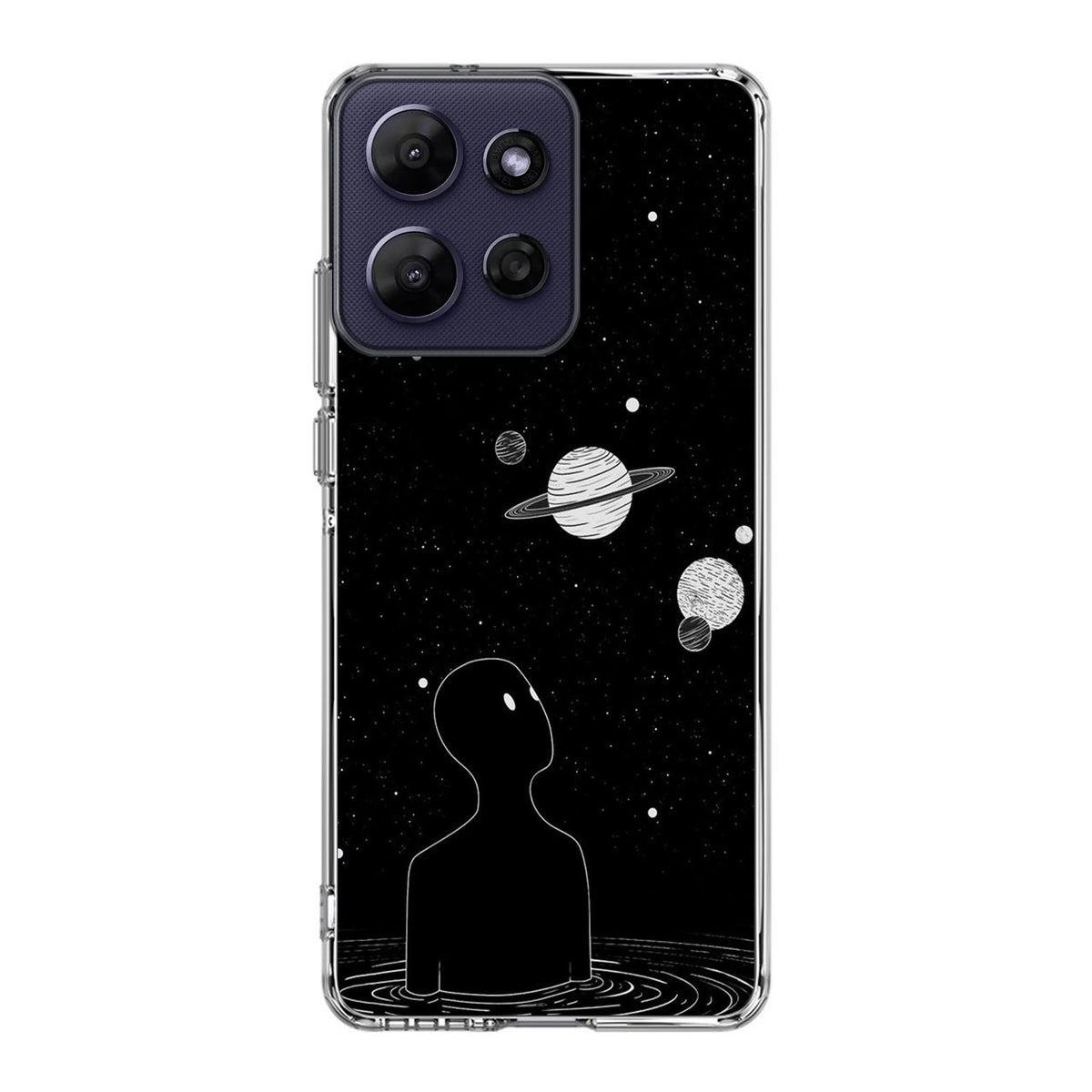 Hello Saturn Motorola Moto G Power 2026 Case