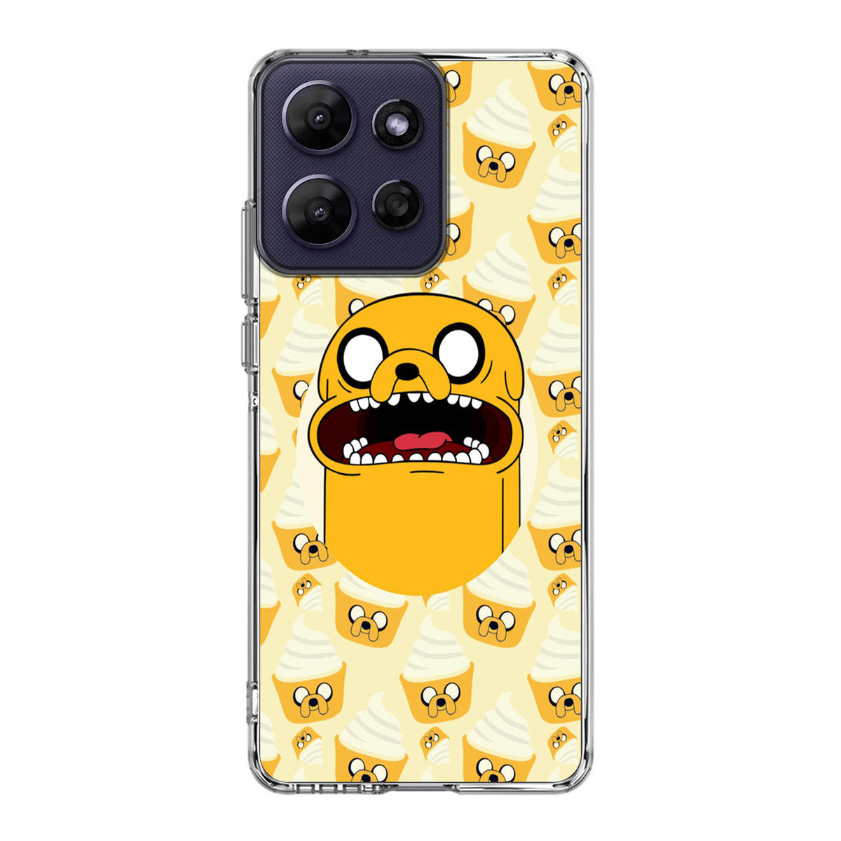 Hora de Advantura Cups Pattern Motorola Moto G Power 2026 Case
