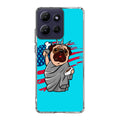 Independence Day Pug Motorola Moto G Power 2026 Case