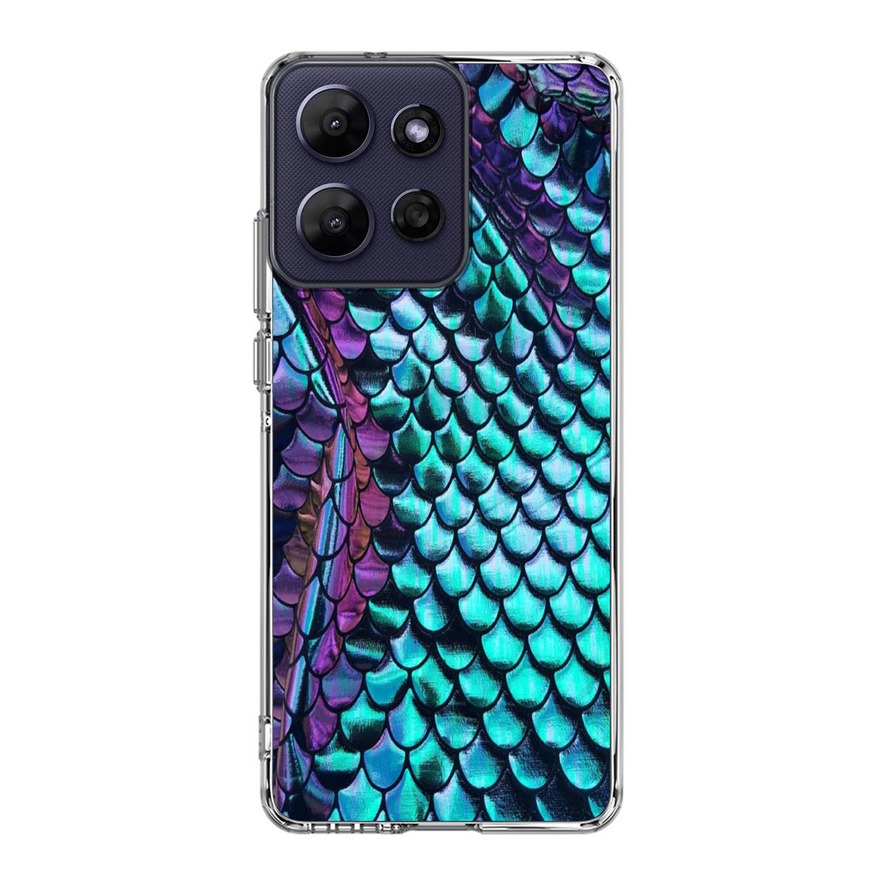 Iridescent Holographic Tone Motorola Moto G Power 2026 Case