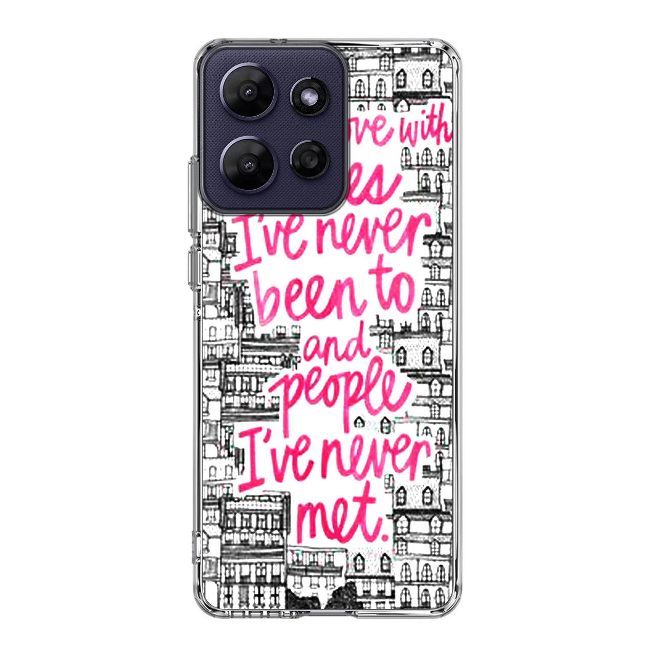 John Green Quotes I'm in Love With Cities Motorola Moto G Power 2026 Case