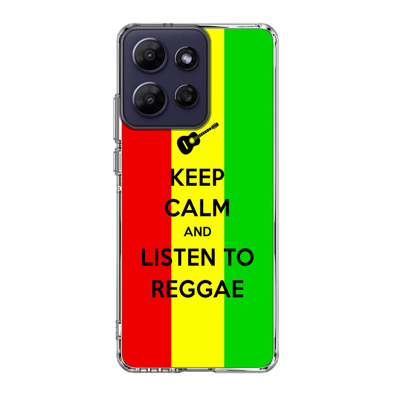 Keep Calm and Listen to Reggae Motorola Moto G Power 2026 Case