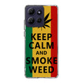 Keep Calm And Smoke Weed Motorola Moto G Power 2026 Case