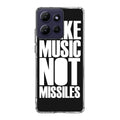 Make Music Not Missiles Motorola Moto G Power 2026 Case