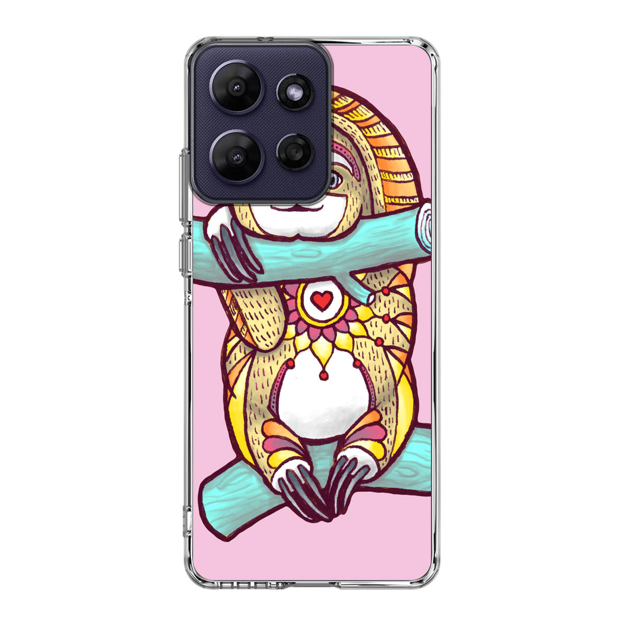 Mandala Sloth Motorola Moto G Power 2026 Case