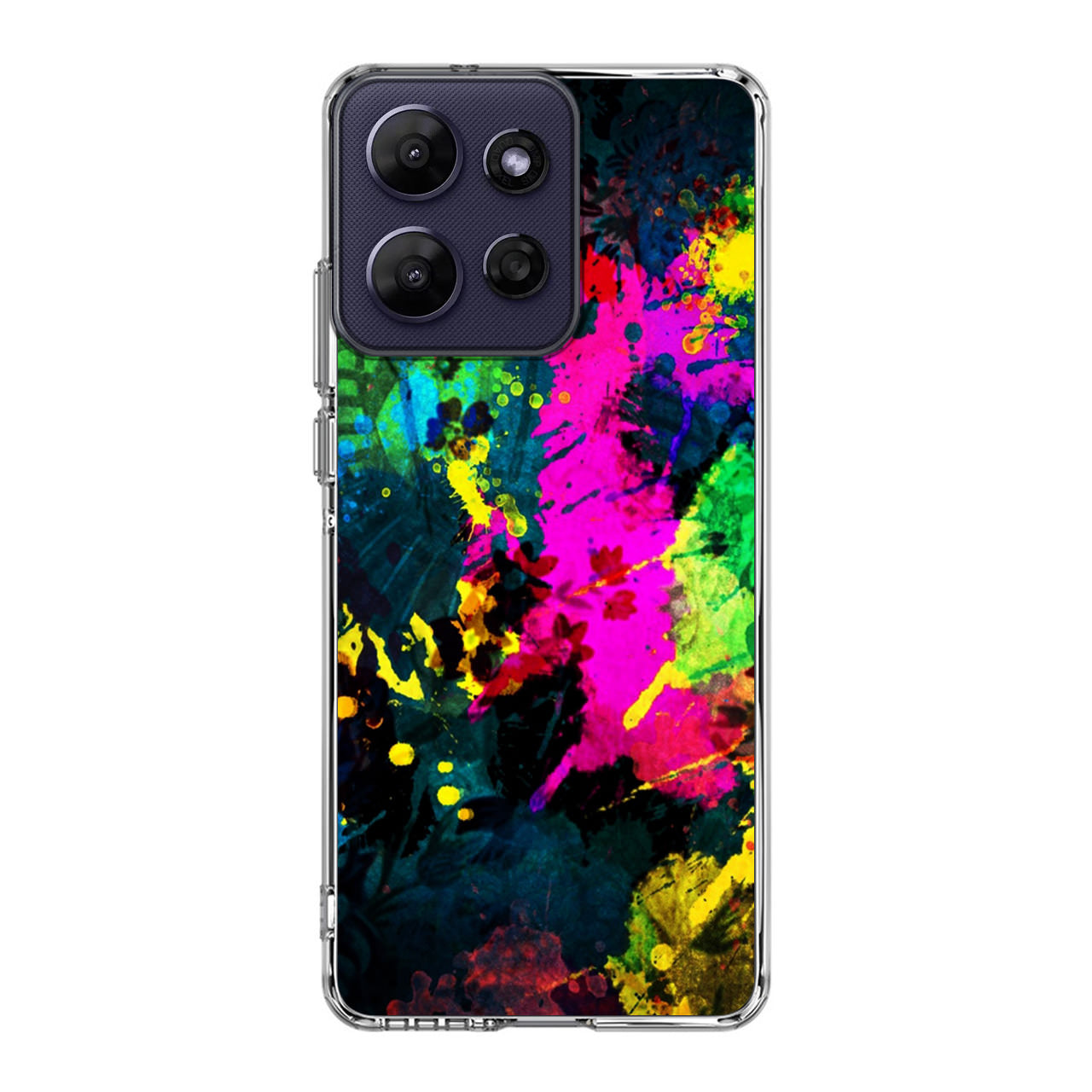 Mixture Colorful Paint Motorola Moto G Power 2026 Case