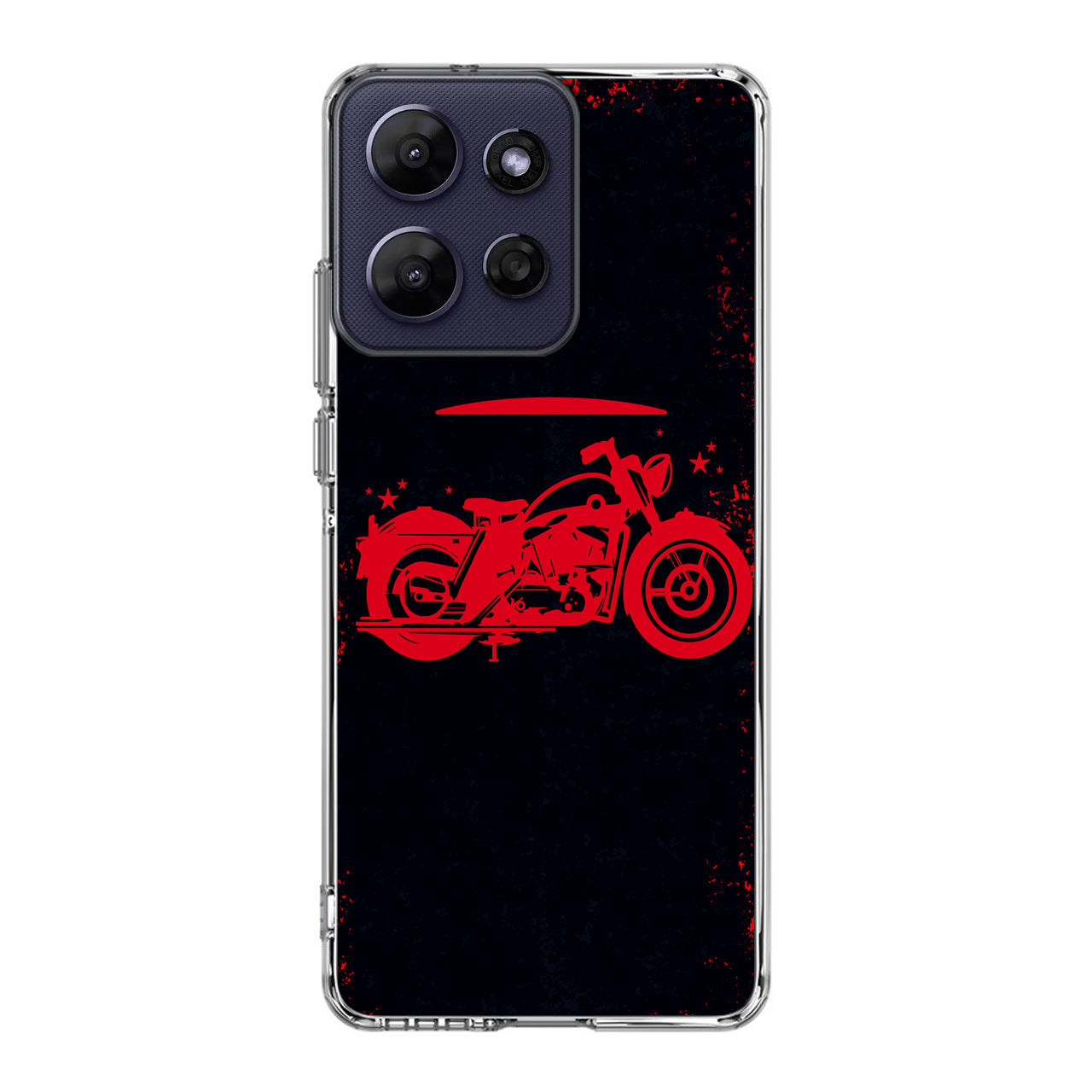 Motorcycle Red Art Motorola Moto G Power 2026 Case