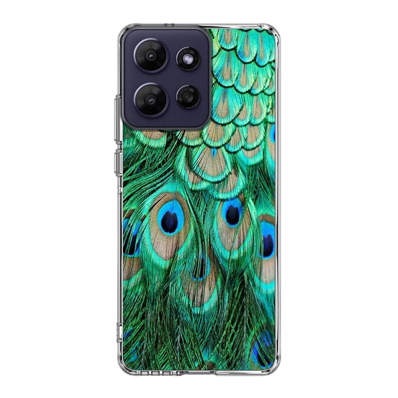 Peacock Feather Motorola Moto G Power 2026 Case