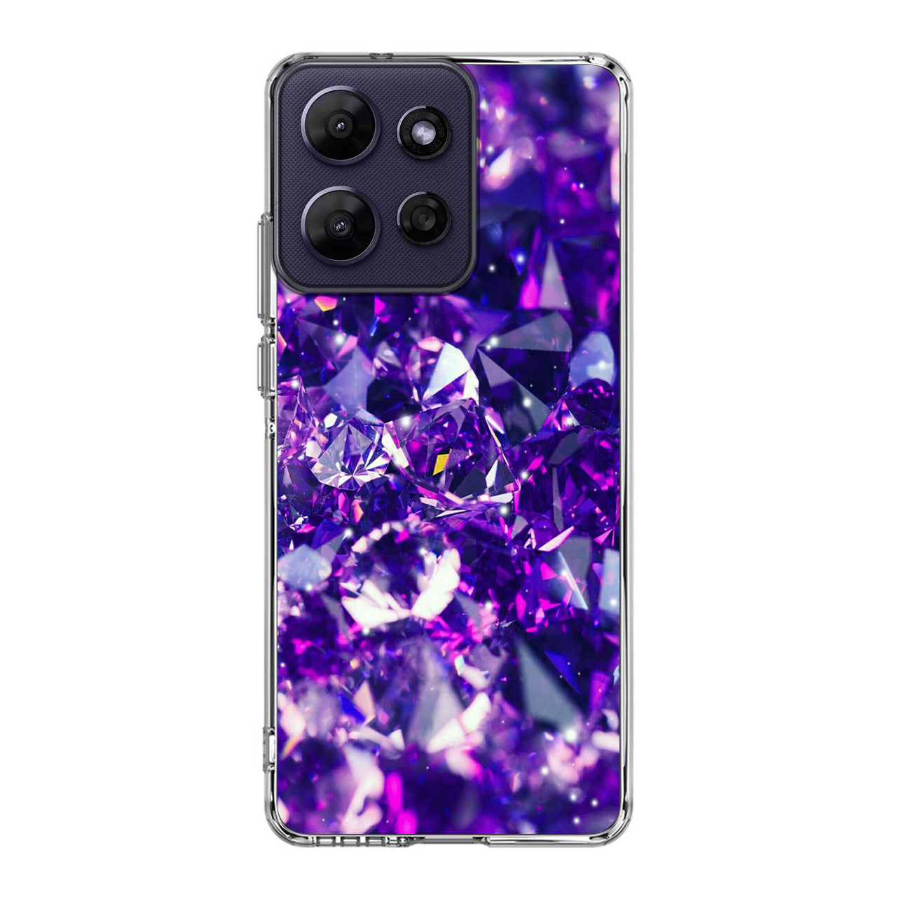 Purple Crystal Motorola Moto G Power 2026 Case
