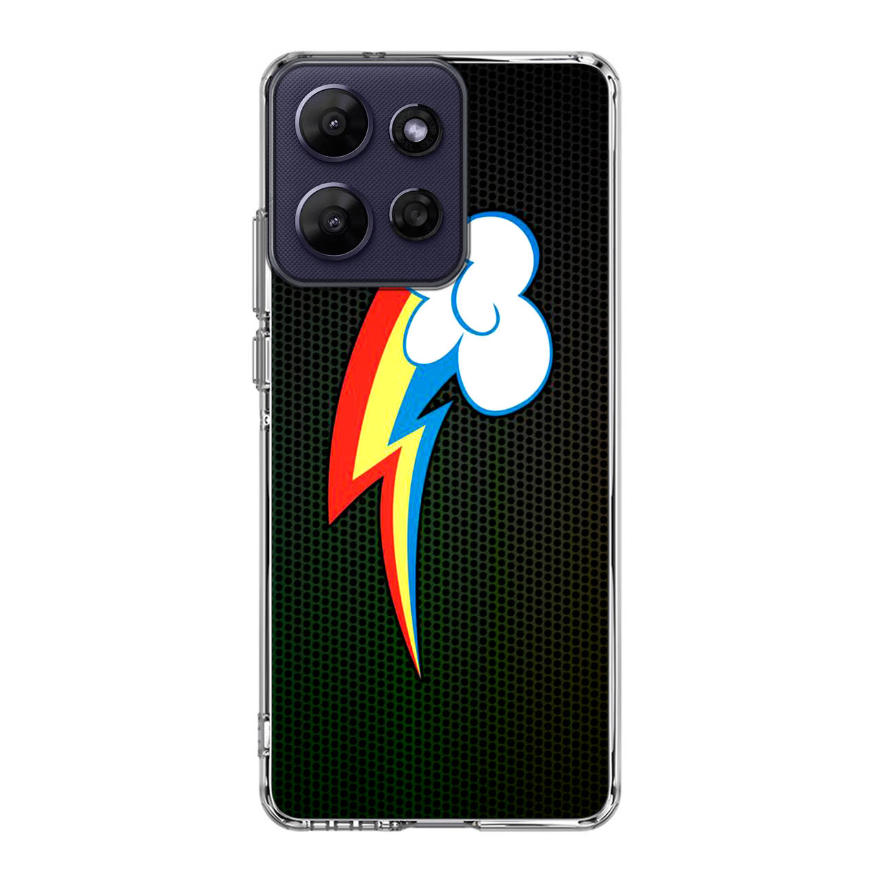 Rainbow Stripe Motorola Moto G Power 2026 Case