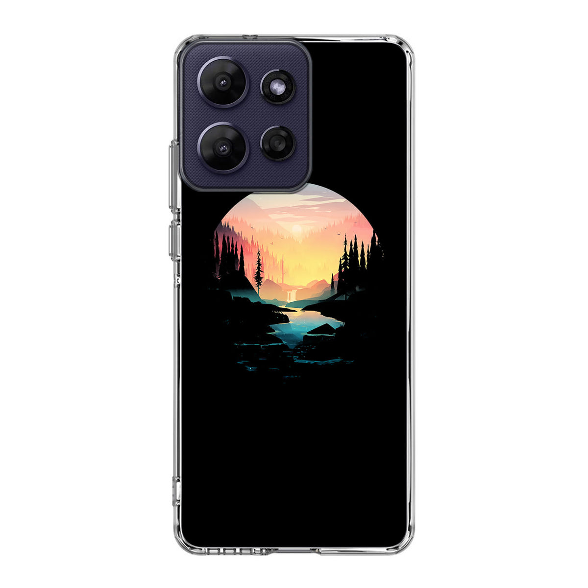 River Path at Dusk Motorola Moto G Power 2026 Case