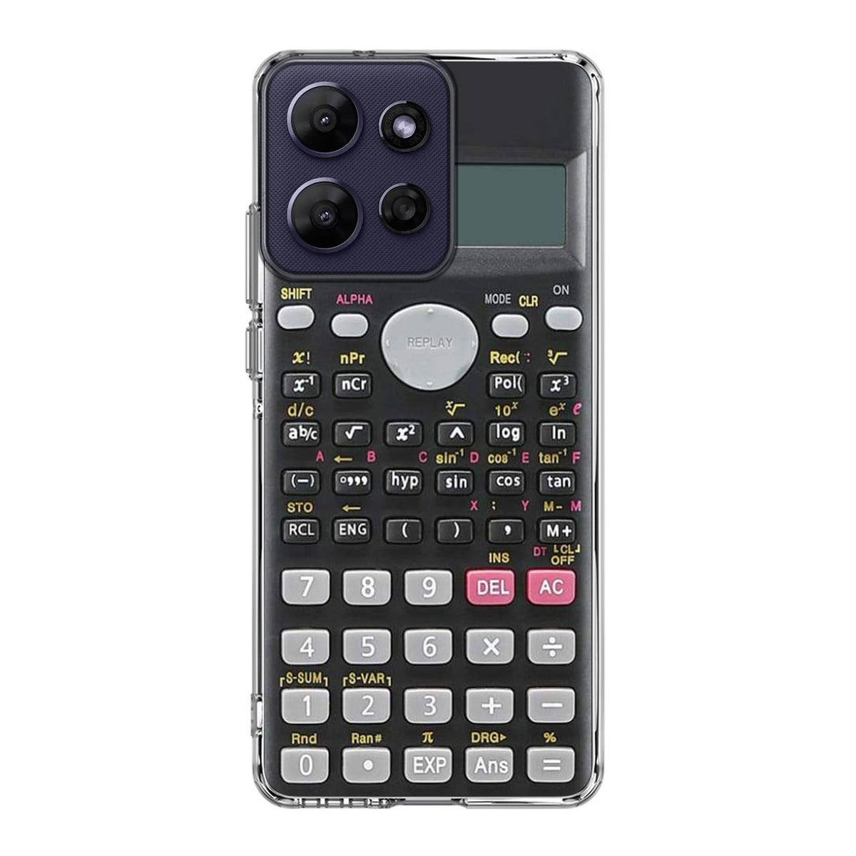 Scientific Calculator Design Motorola Moto G Power 2026 Case