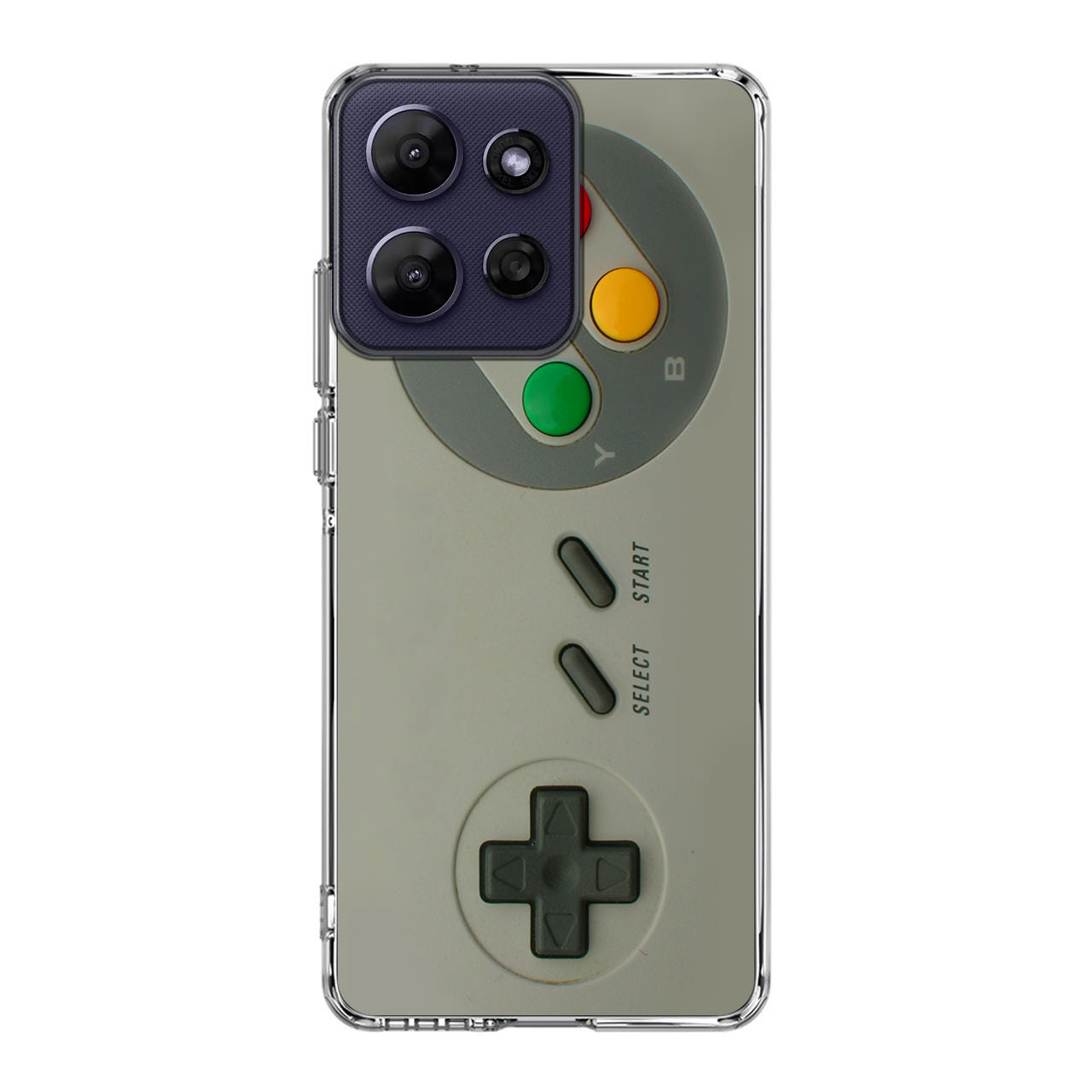 Silver Console Controller Motorola Moto G Power 2026 Case