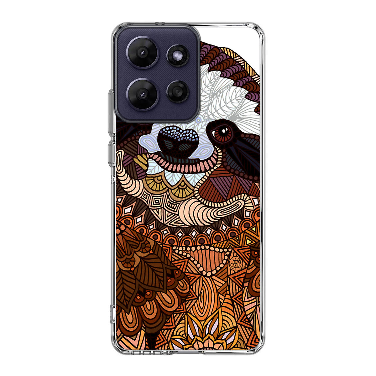 Sloth Ethnic Pattern Motorola Moto G Power 2026 Case