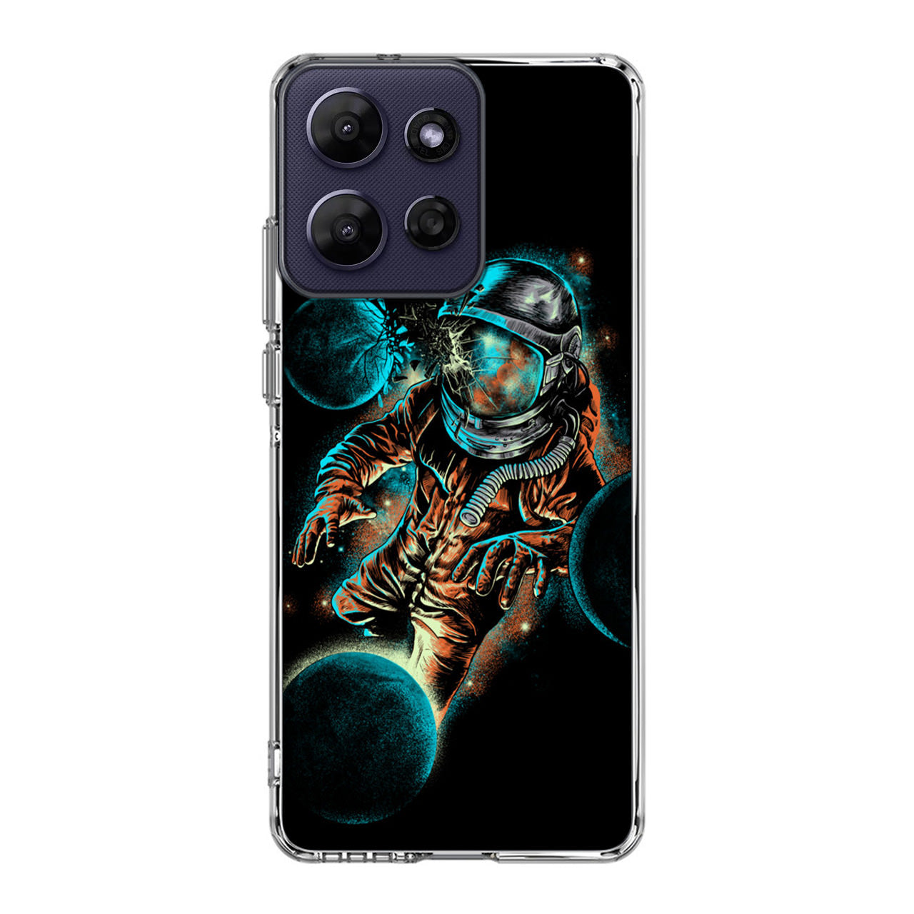 Space Impact Motorola Moto G Power 2026 Case