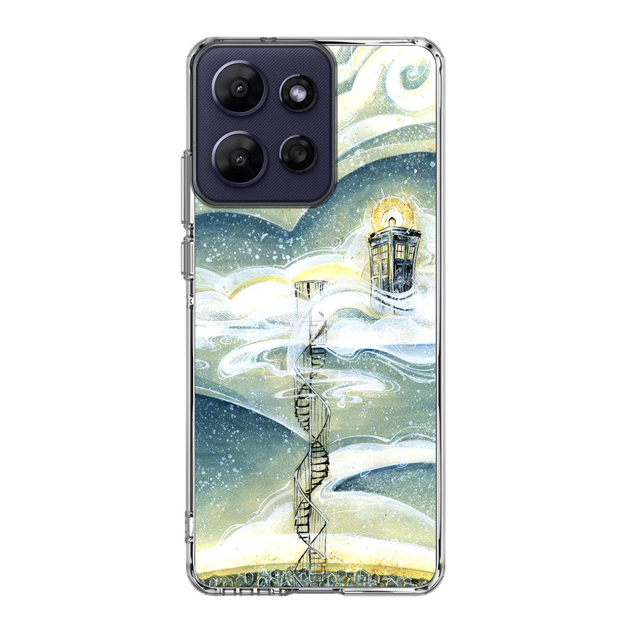 Tardis Cloud Motorola Moto G Power 2026 Case