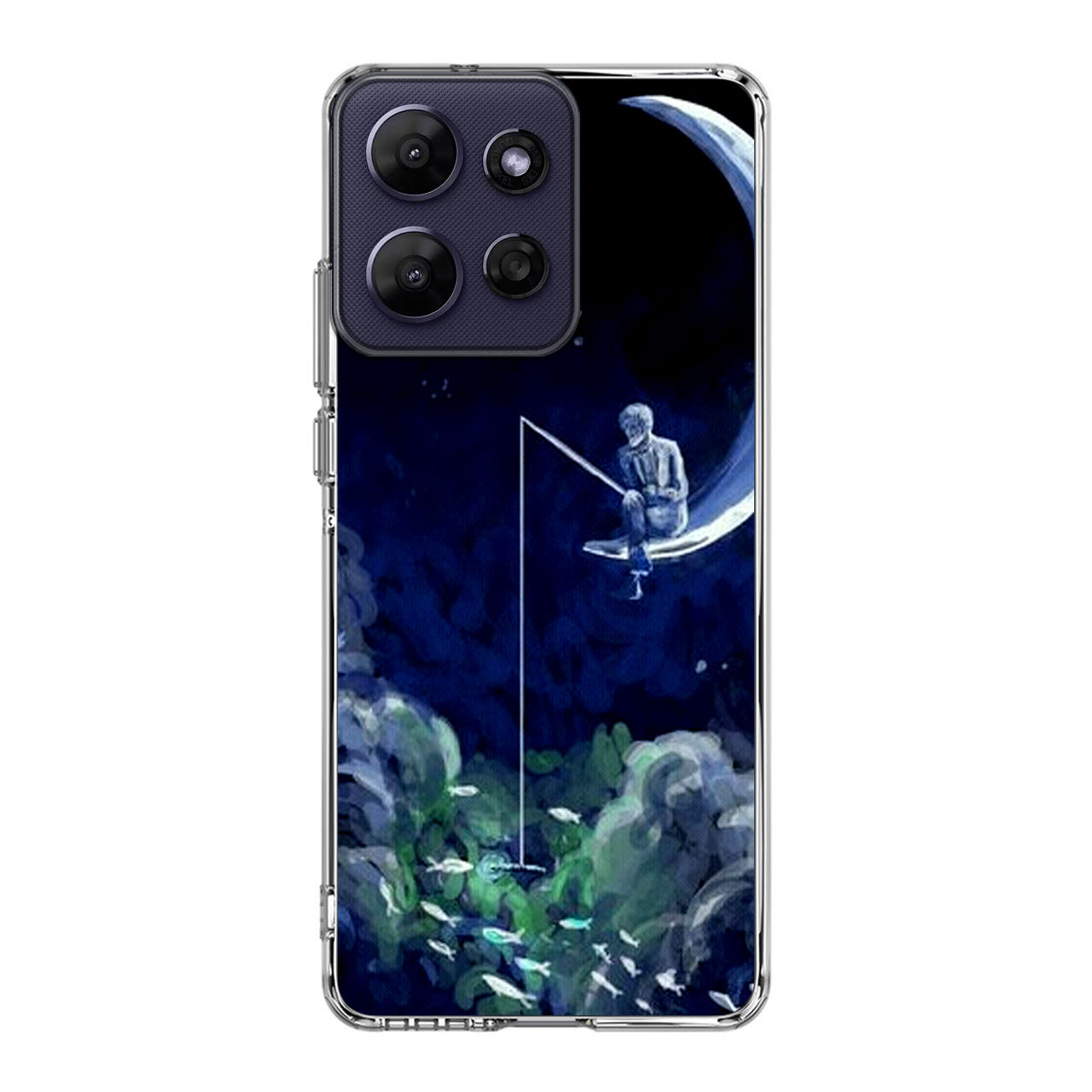 Tardis Walking To The Moon Motorola Moto G Power 2026 Case