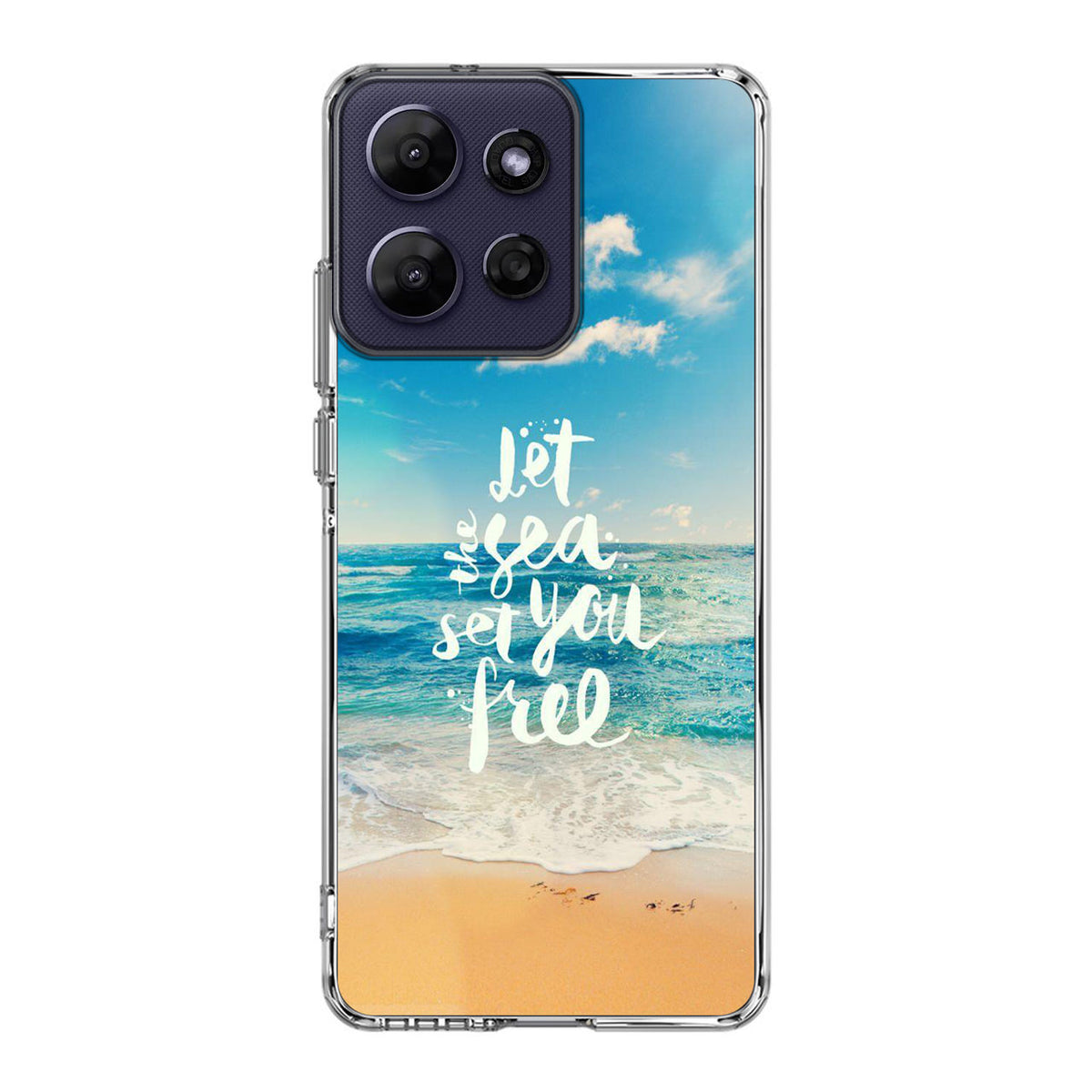The Sea Set You Free Motorola Moto G Power 2026 Case