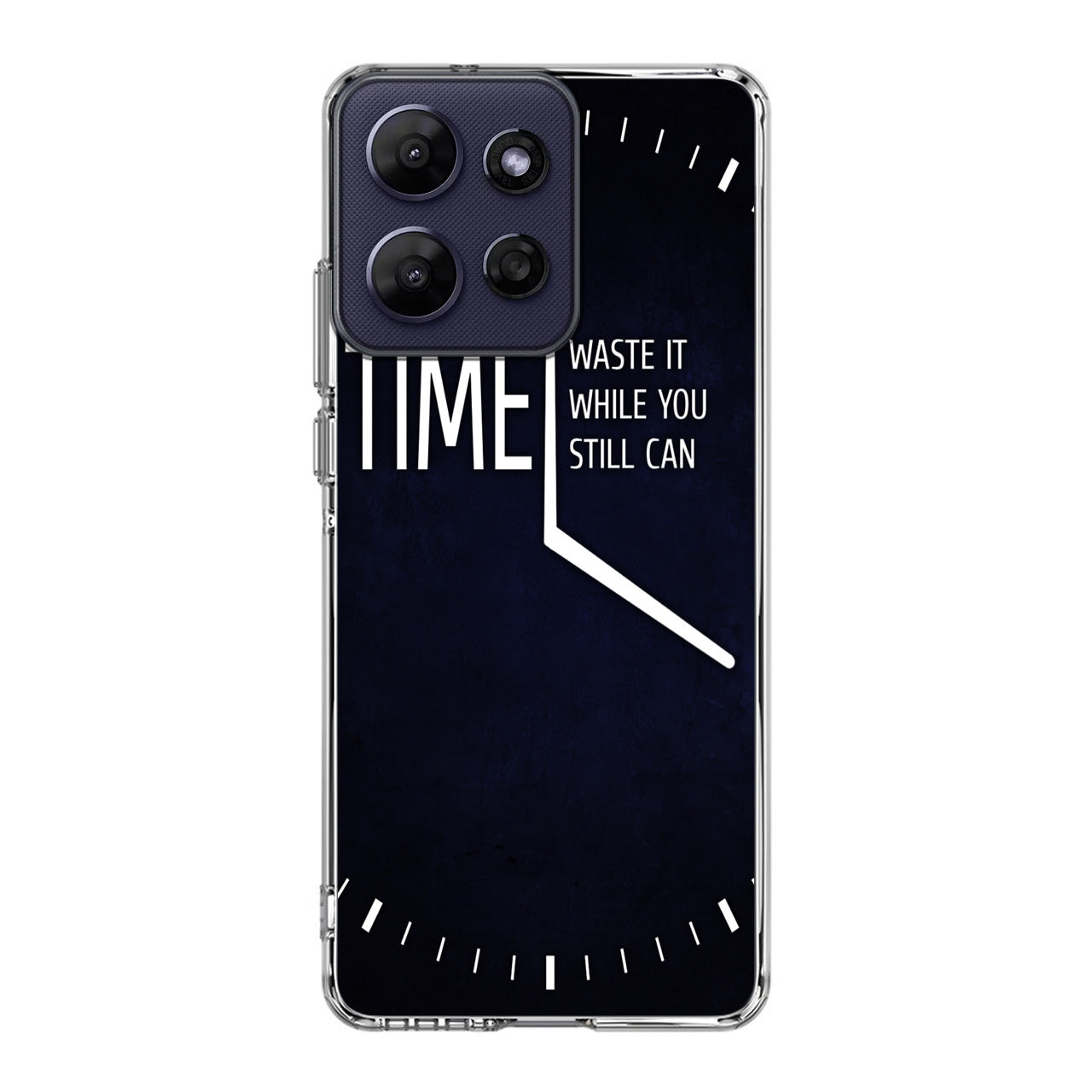 Time Waste It While You Still Can Motorola Moto G Power 2026 Case