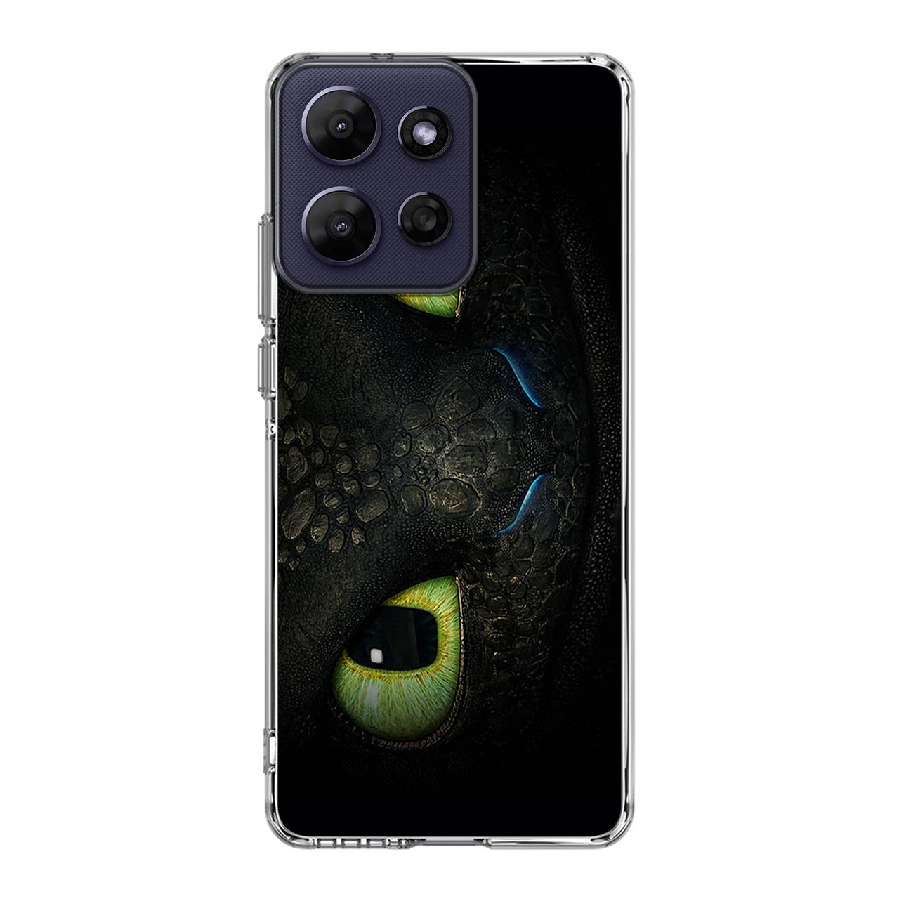 Toothless Dragon Eyes Close Up Motorola Moto G Power 2026 Case