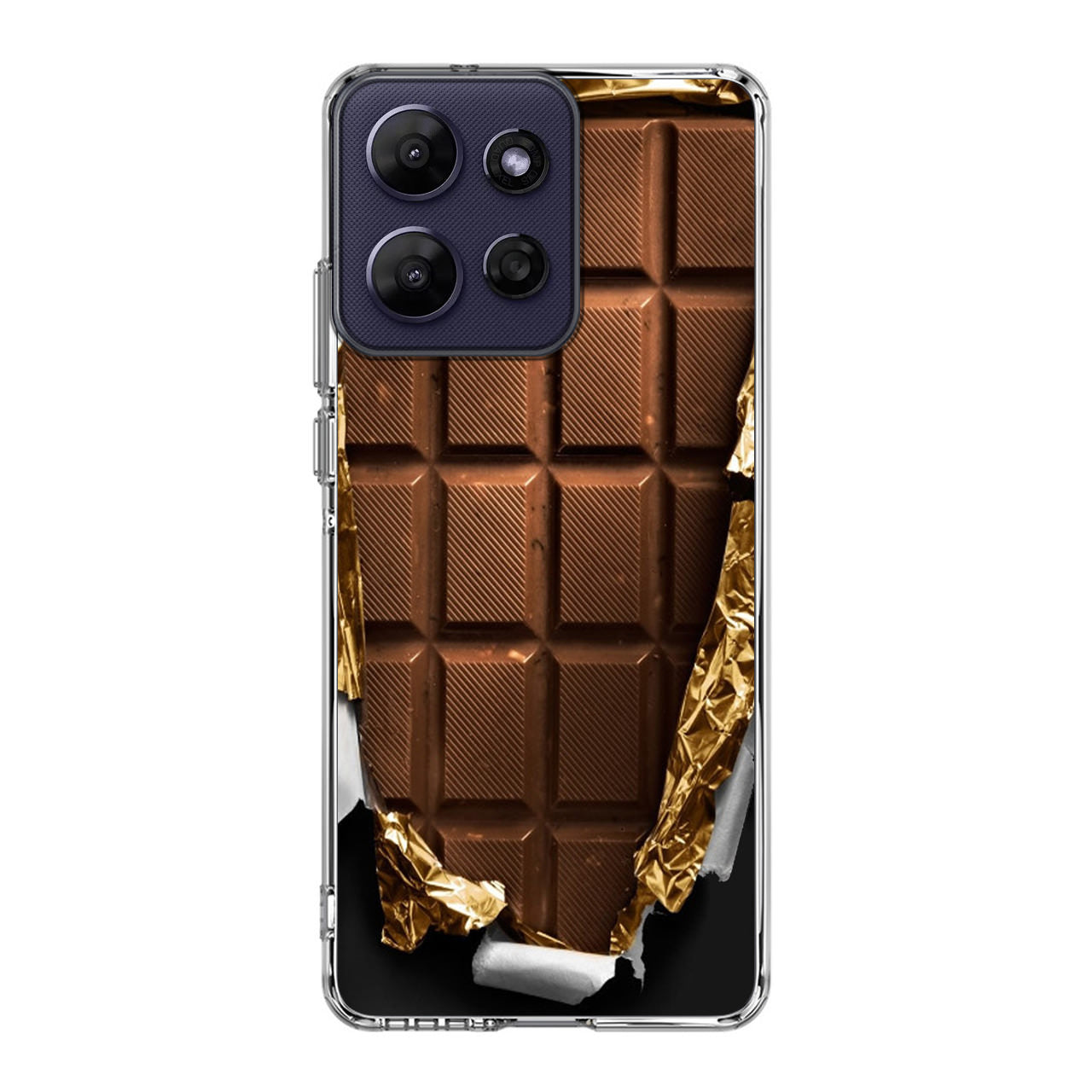 Unwrapped Chocolate Bar Motorola Moto G Power 2026 Case