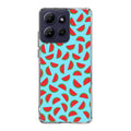 Watermelon Fruit Pattern Blue Motorola Moto G Power 2026 Case